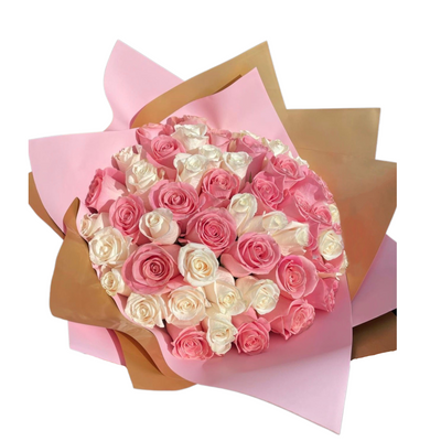 Bouquet -  50 Roses