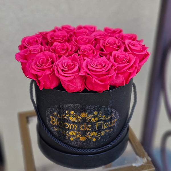 Luxury Black - Hot Pink