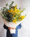 Bouquet - Mimosa and Eucalyptus