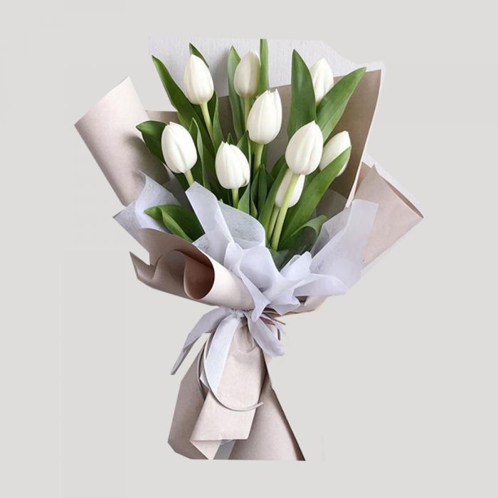 Bouquet - White Tulip